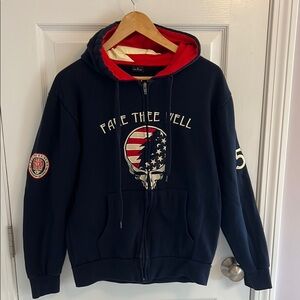 Grateful Dead Fare Thee Well Steal Your Face Hoodie 2015
